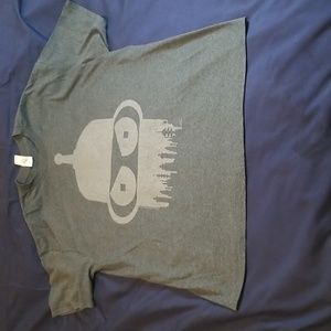 FUTURAMA BENDER T-Shirt Short Sleeve Dark Grey Size XL